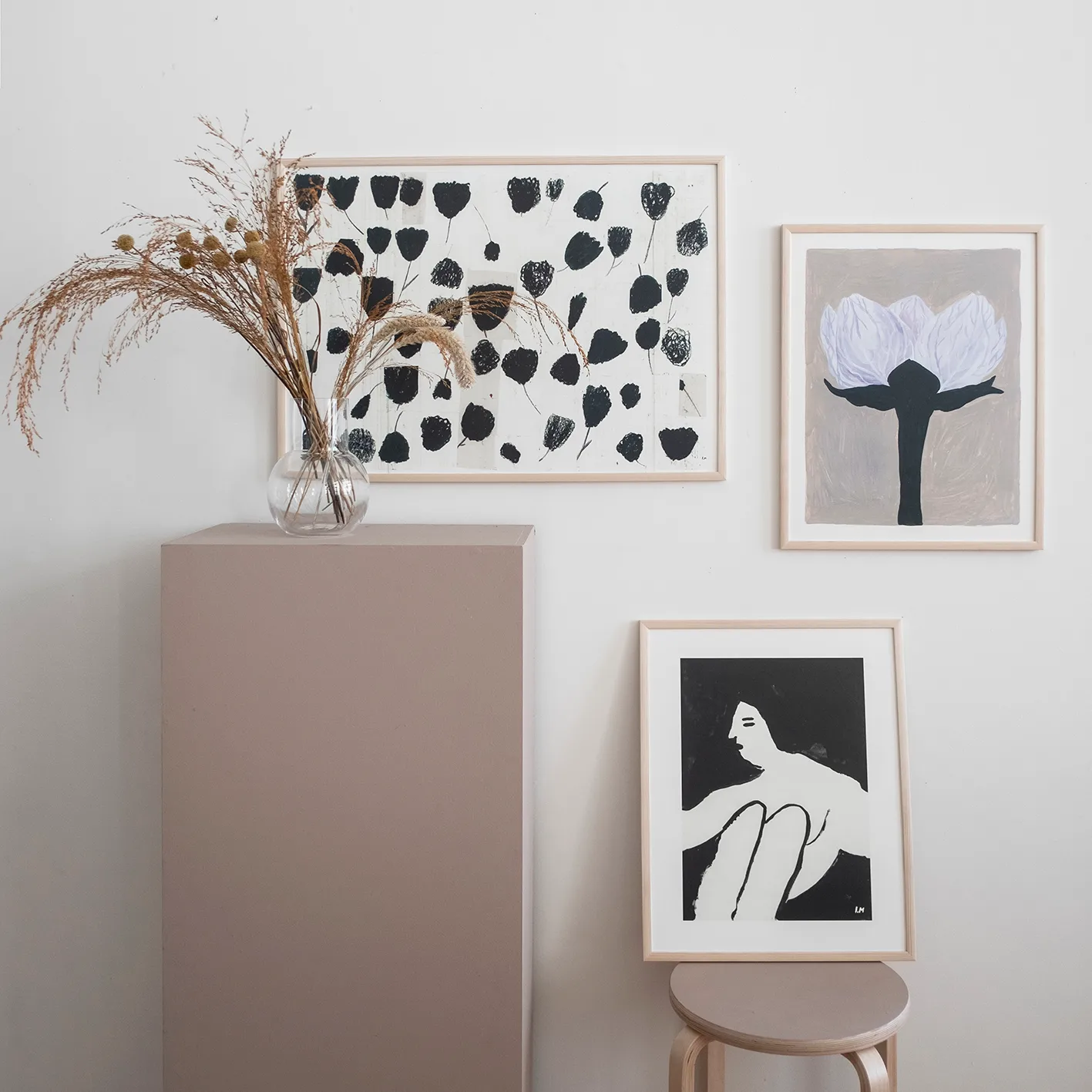 Poster Bouquet, 50x70 cm Fine Little Day