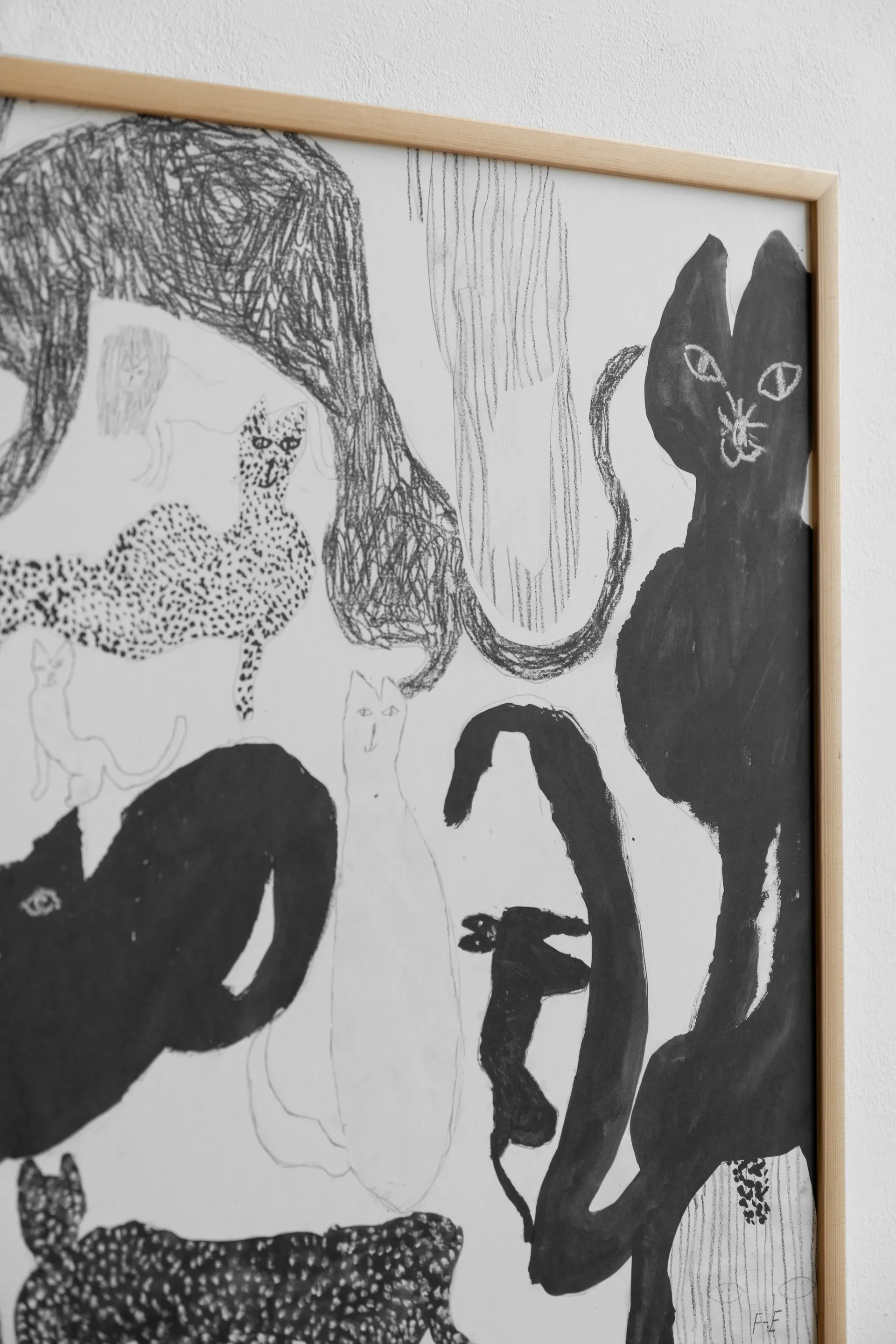 Poster Cats, 50x70 cm Fine Little Day