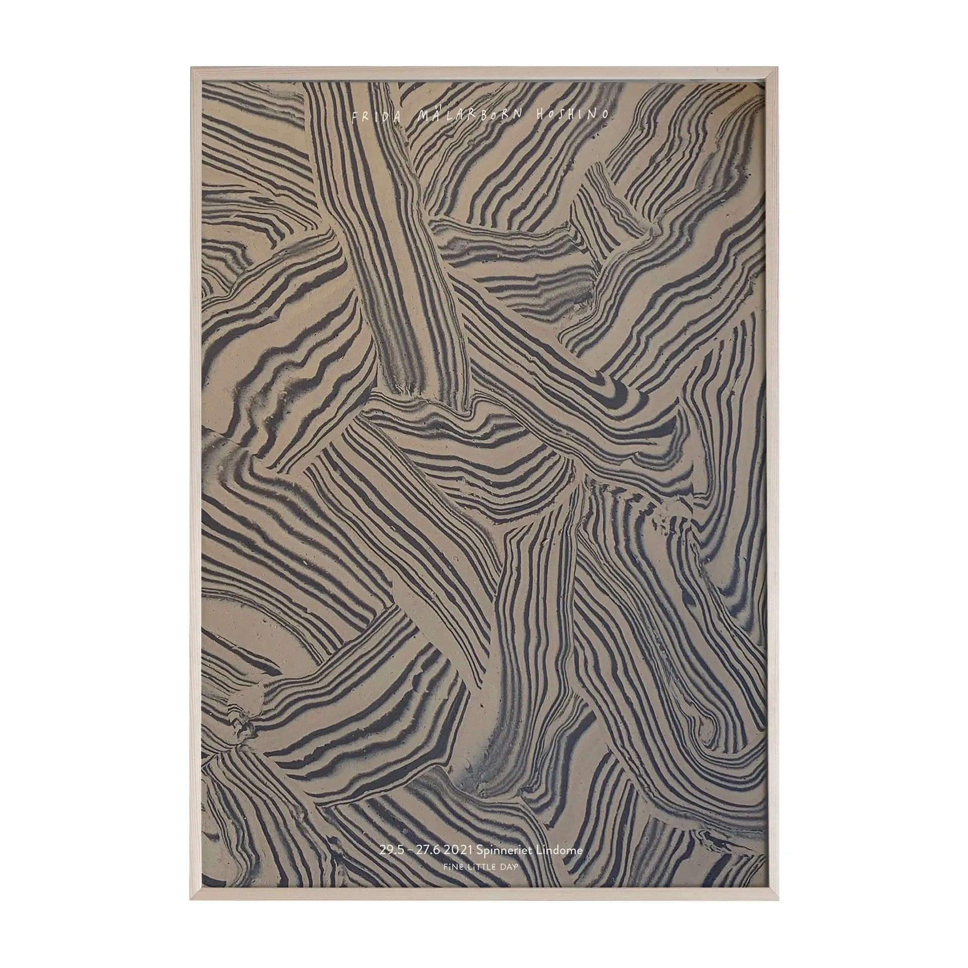 Poster d'exposition Hoshino, 50x70 cm Fine Little Day