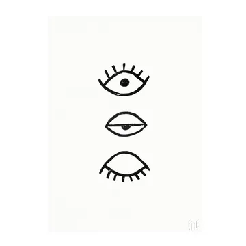 Poster Eye Eye - 50x70 cm - Fine Little Day