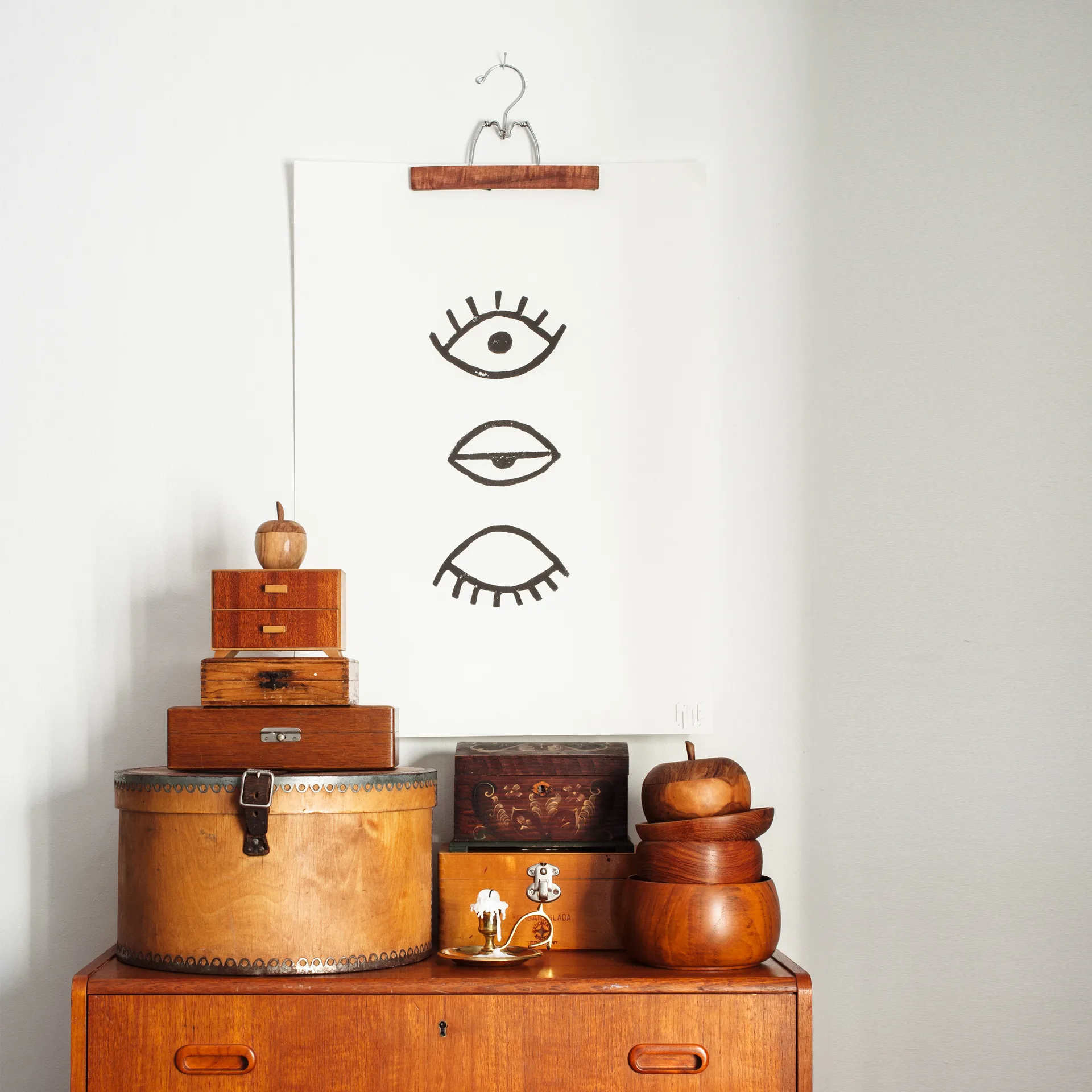 Poster Eye Eye, 50x70 cm Fine Little Day