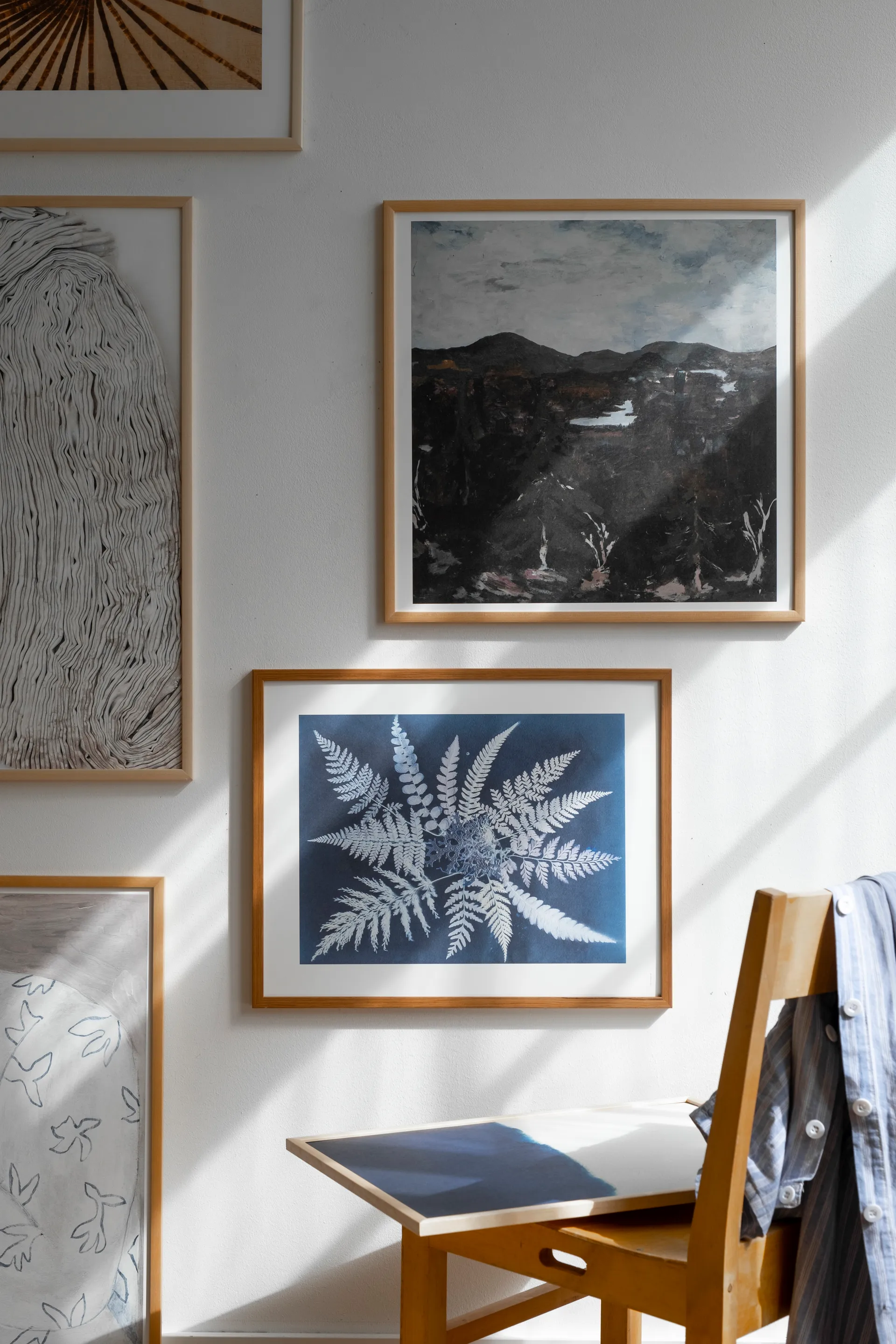 Poster Fern star, 40x50 cm Fine Little Day