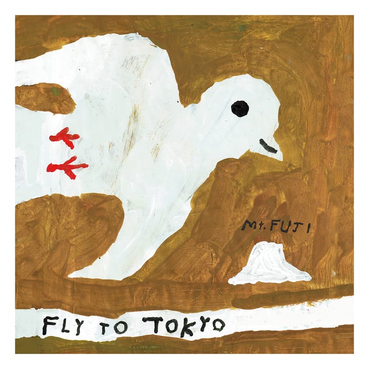 Poster Fly To Tokyo - 50x50 cm - Fine Little Day
