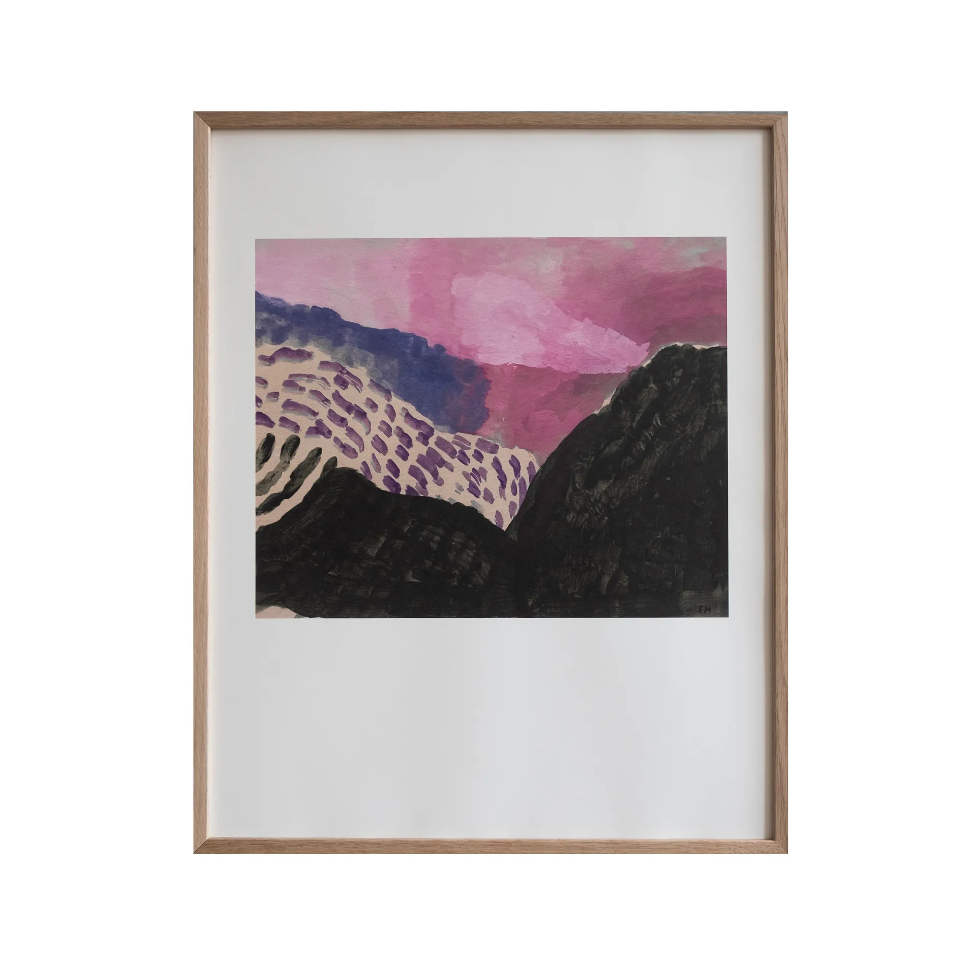 Poster Landscape 40x50 cm, Multi Fine Little Day