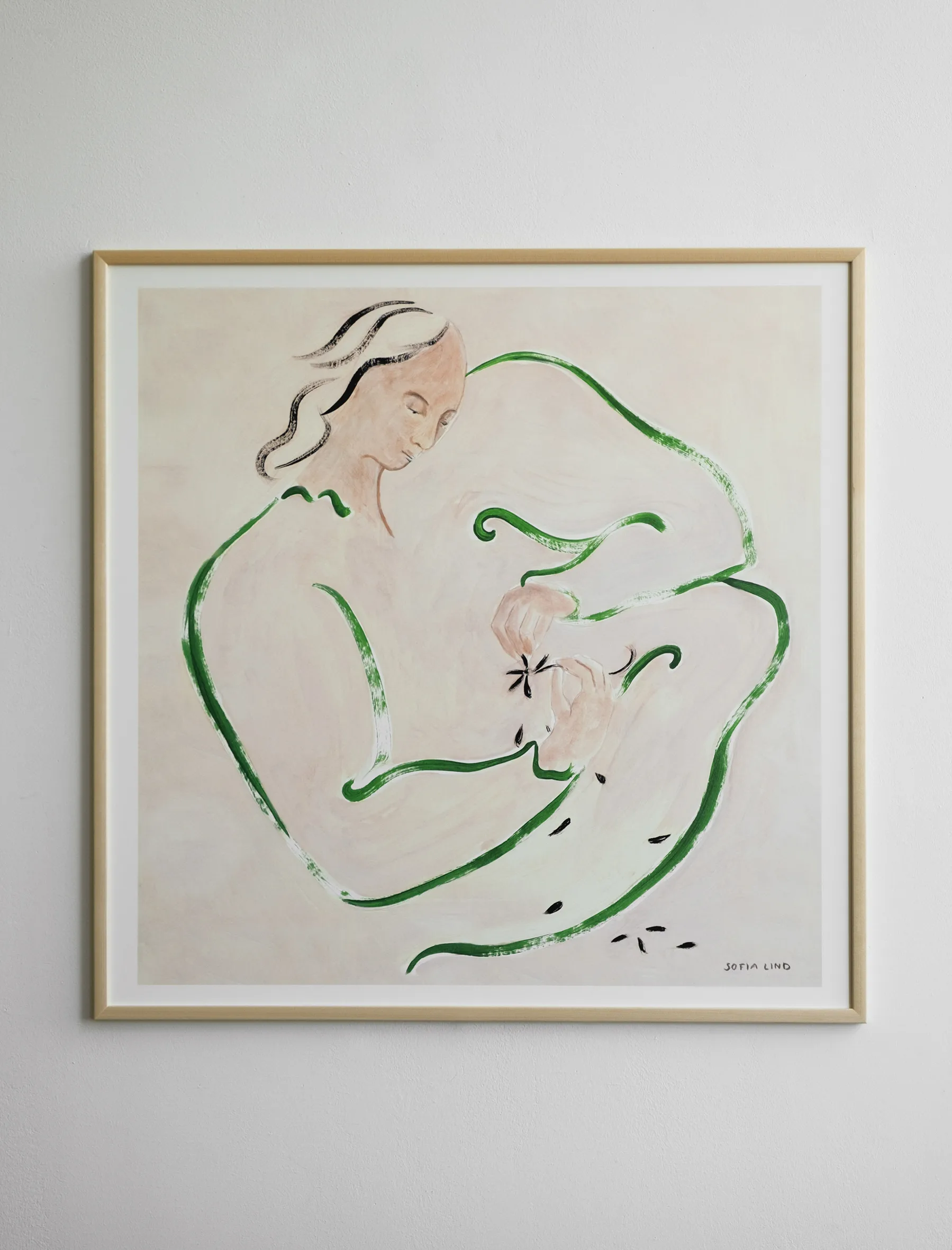 Poster Love me not, 70x70 cm Fine Little Day