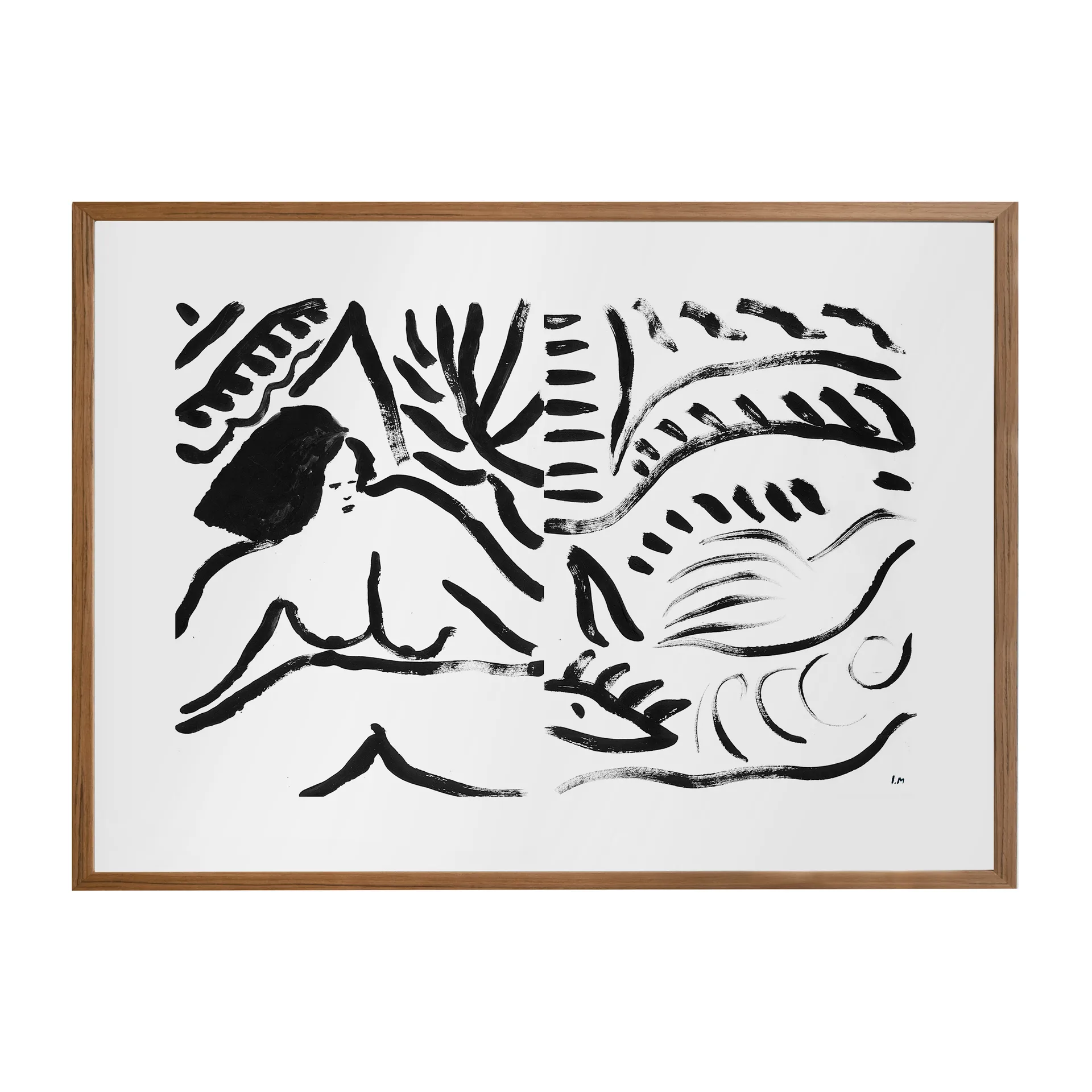 Poster Night fall, 40x50 cm Fine Little Day