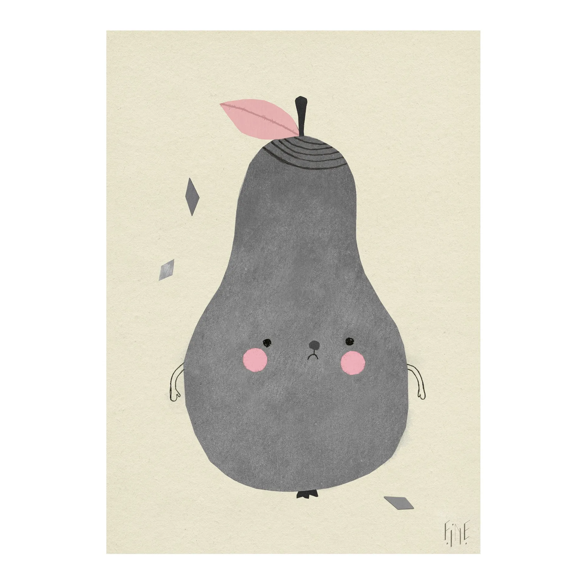 Poster Pirum Parum, 50x70 cm Fine Little Day