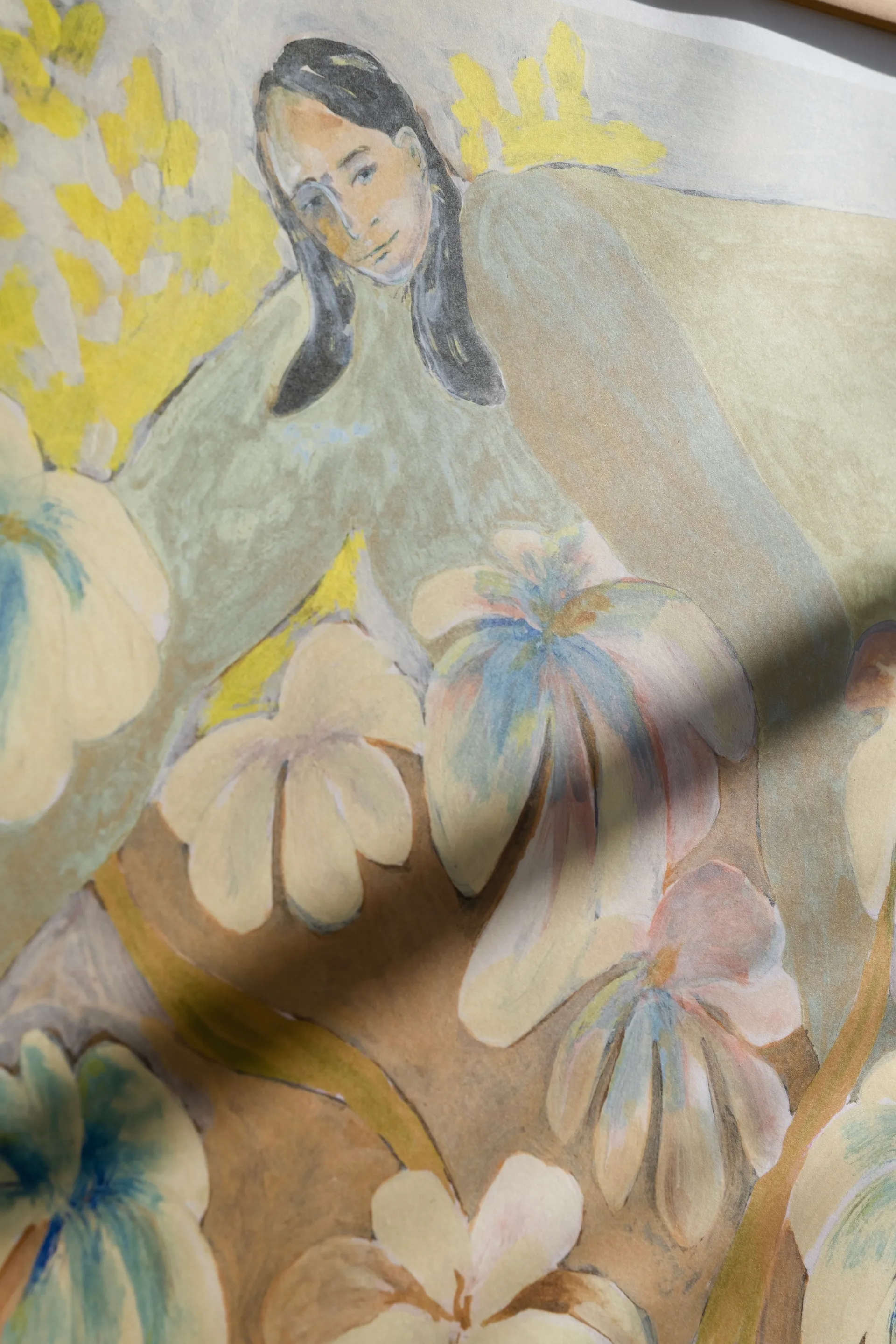 Poster Rose garden, 50x70 cm  Fine Little Day