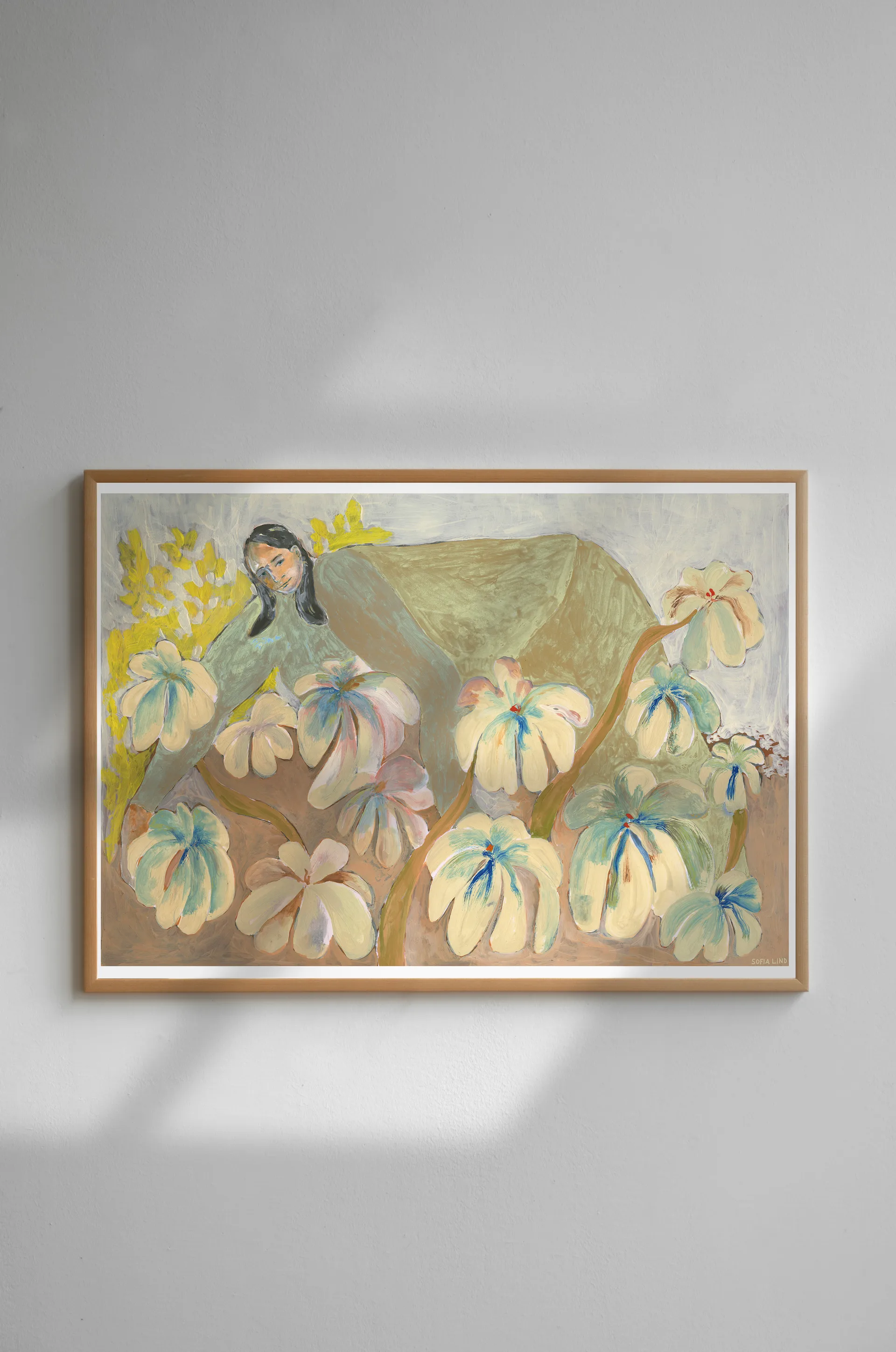 Poster Rose garden, 50x70 cm  Fine Little Day