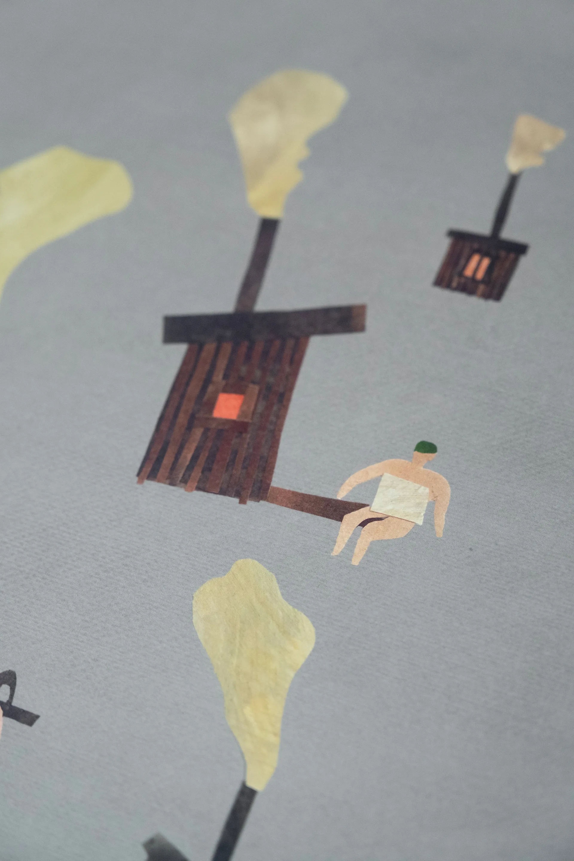 Poster Sauna, 50x50 cm Fine Little Day