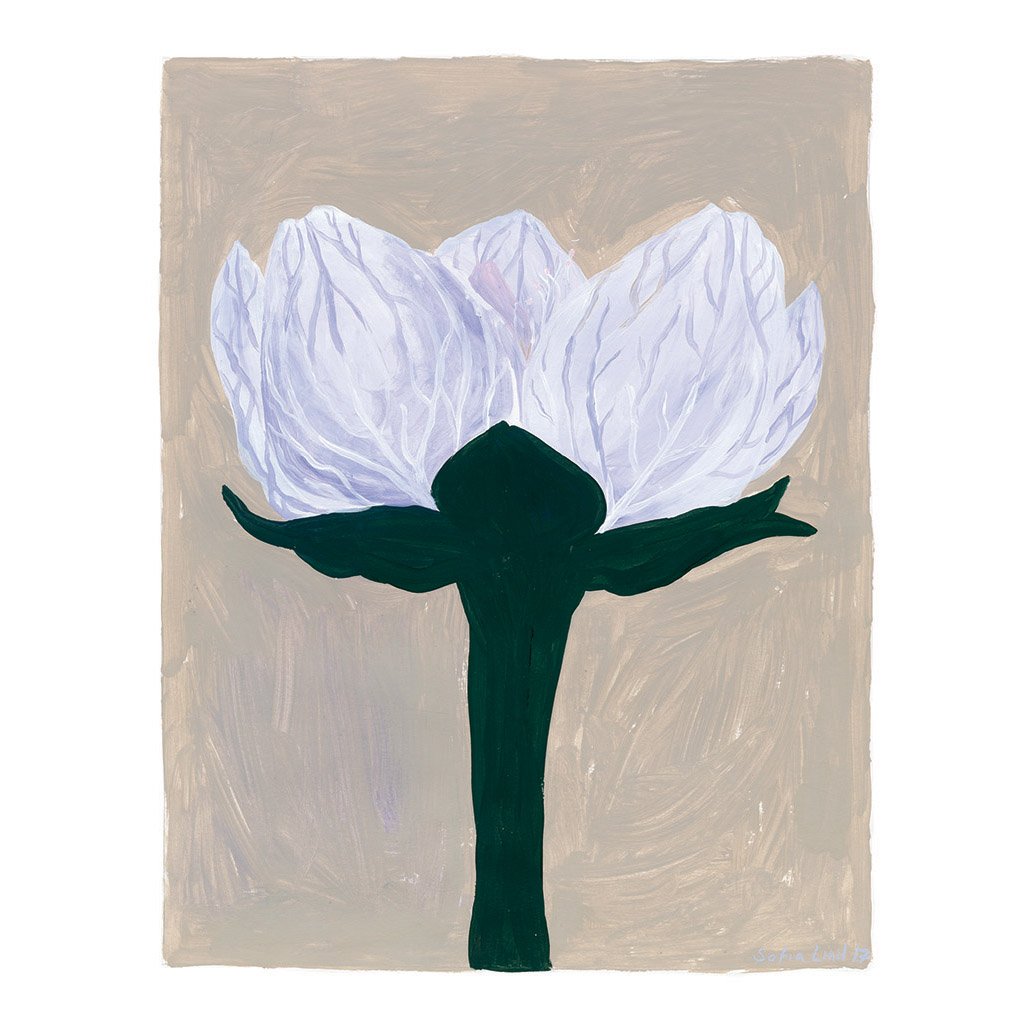 Fine Little Day Poster Slåtterblomma 40x50 cm | Design Scandinave | Posters | Beige