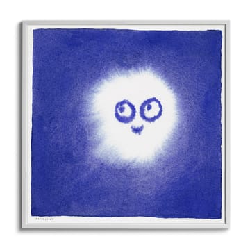 Poster Tufs 50x50 cm - Bleu-blanc - Fine Little Day