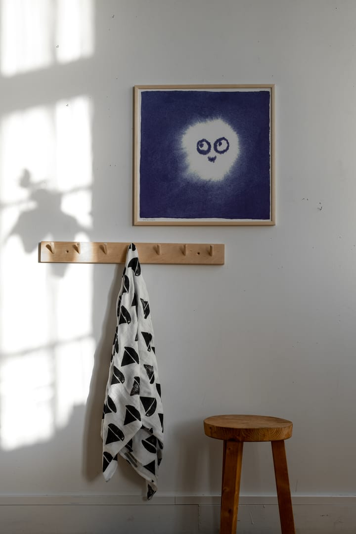 Poster Tufs 50x50 cm, Bleu-blanc Fine Little Day
