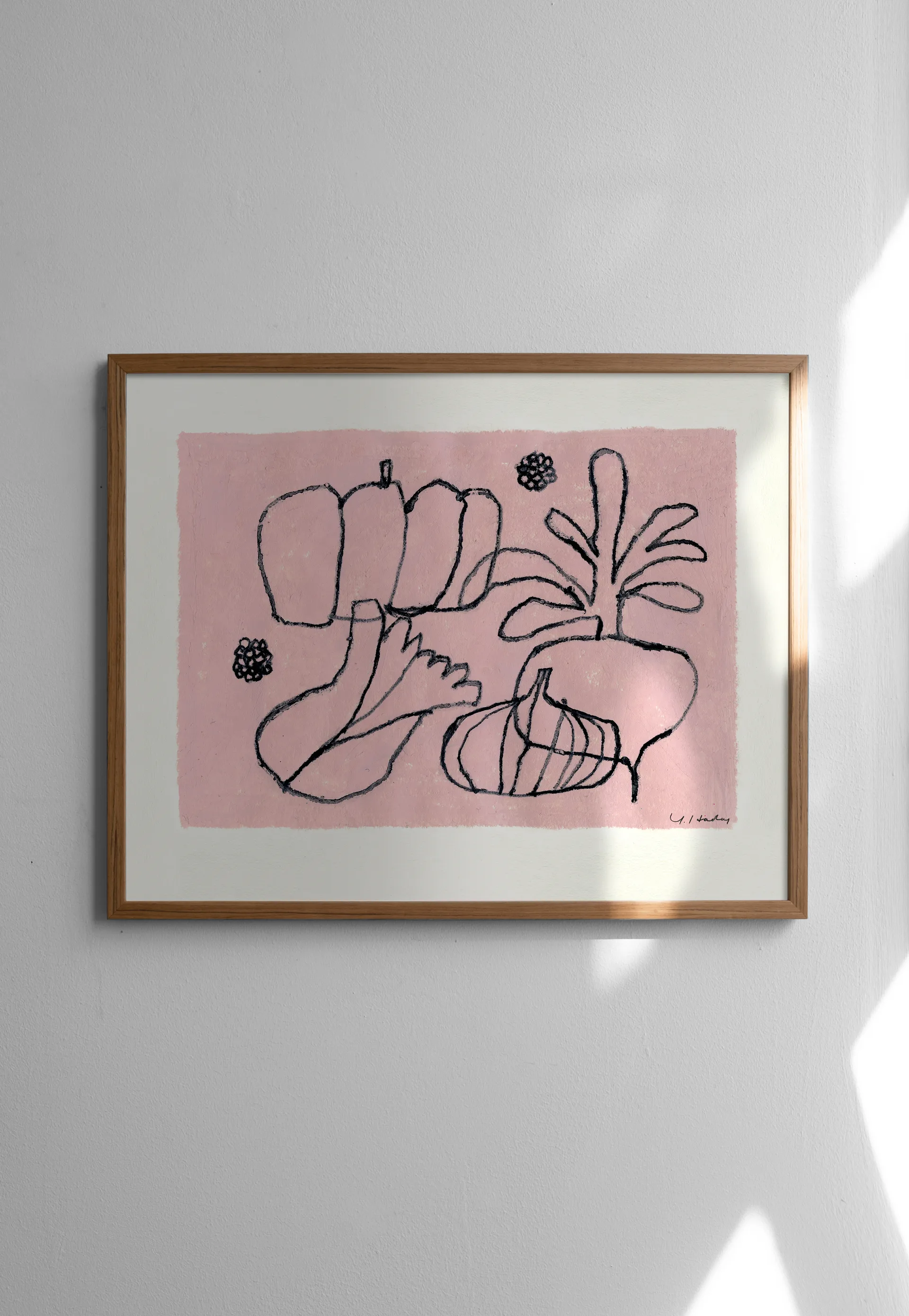 Poster Vegetable, 40x50 cm Fine Little Day