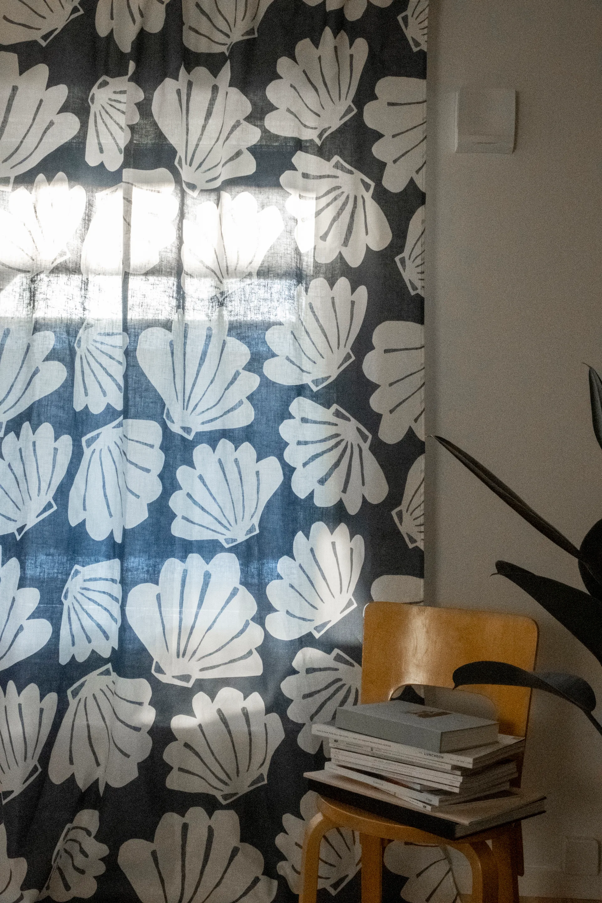 Rideau Snäcka 145x250, Bleu Fine Little Day