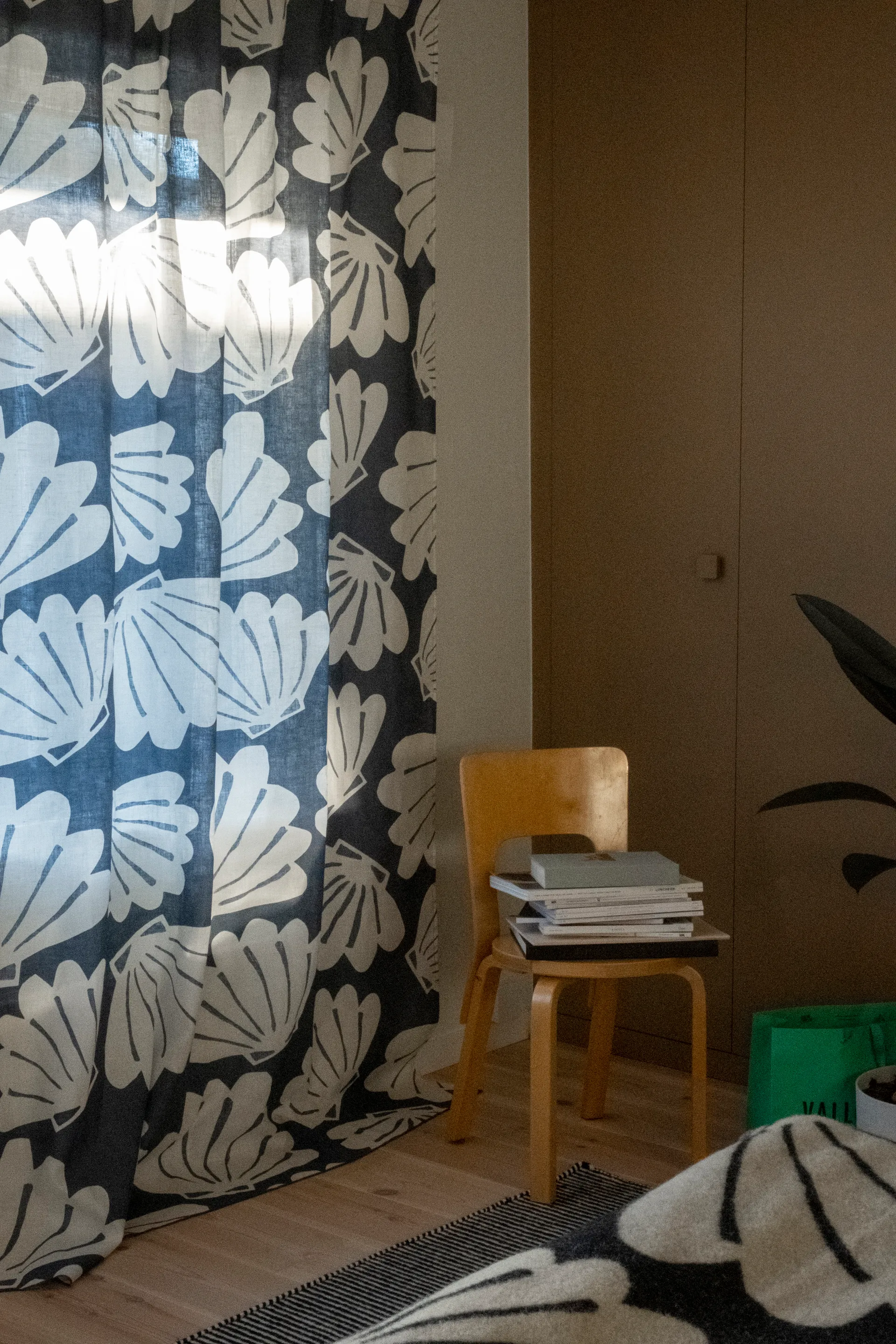 Rideau Snäcka 145x250, Bleu Fine Little Day