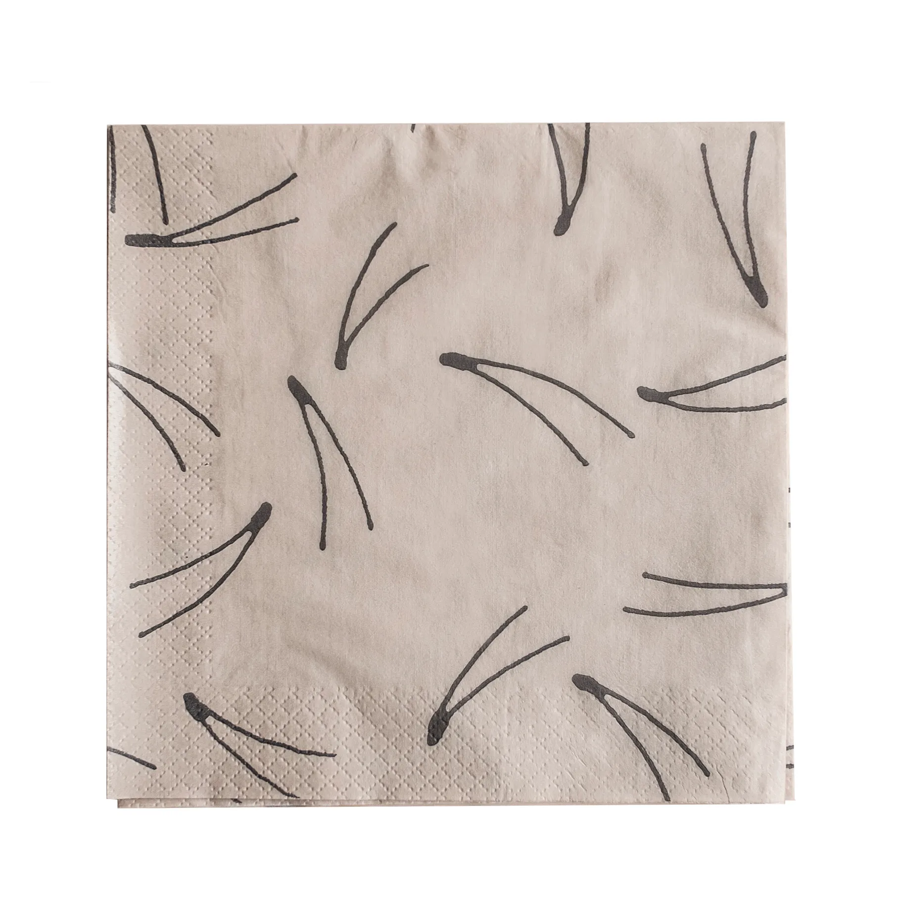 Serviette Barr 33x33 cm Lot de 25, Nature Fine Little Day