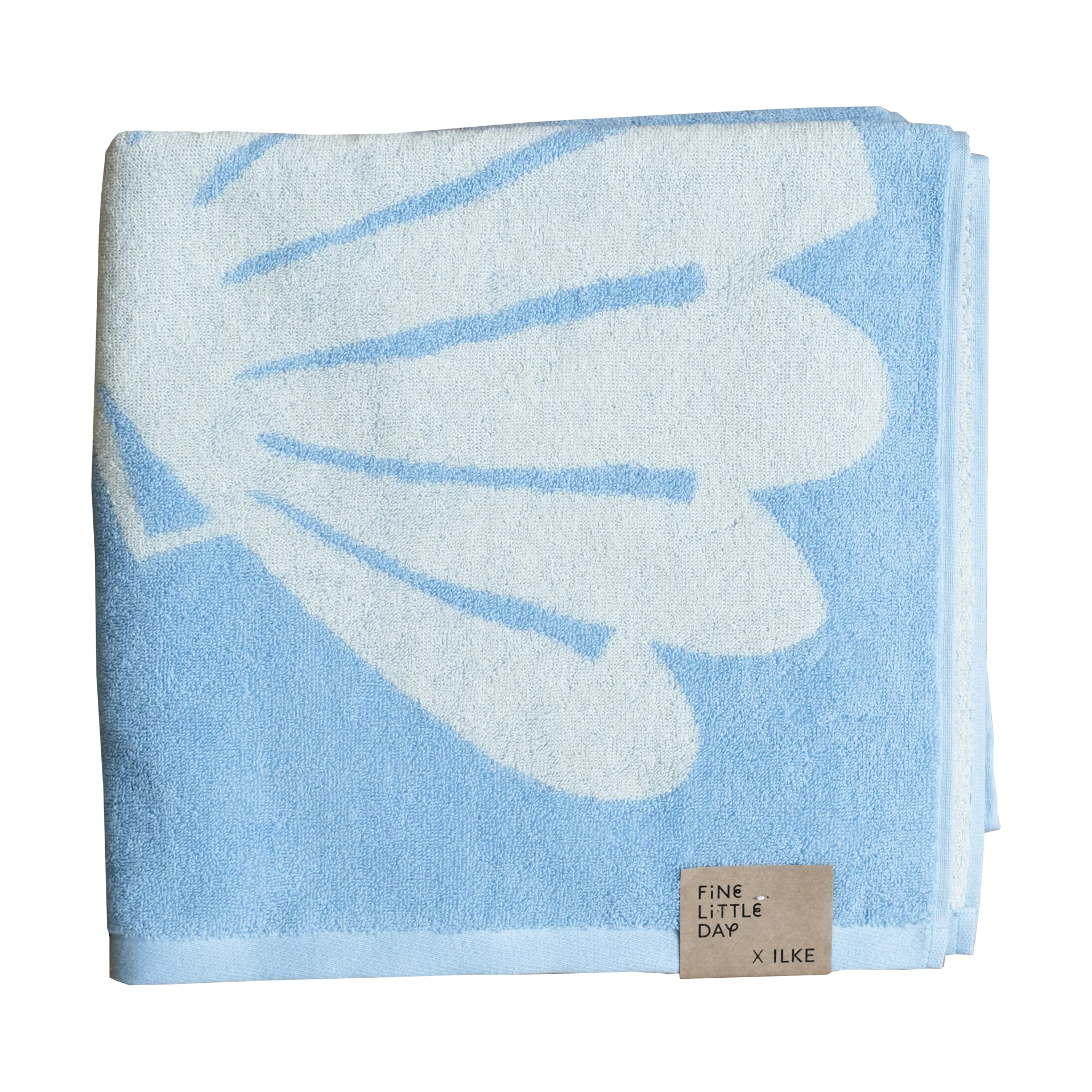 Serviette de bain Snäcka 70x140 cm, Blue Fine Little Day