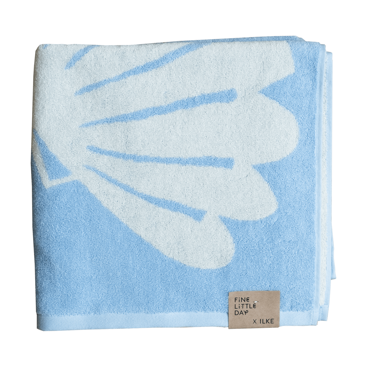 Fine Little Day Serviette de bain Snäcka 70x140 cm Blue