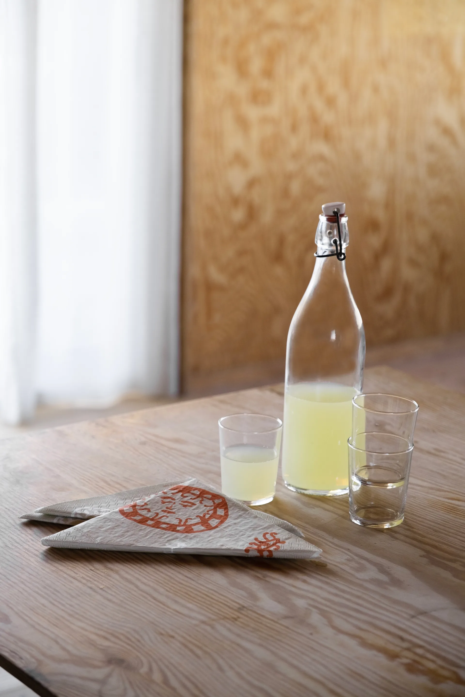 Serviettes Figures lot de 20, Beige-red Fine Little Day