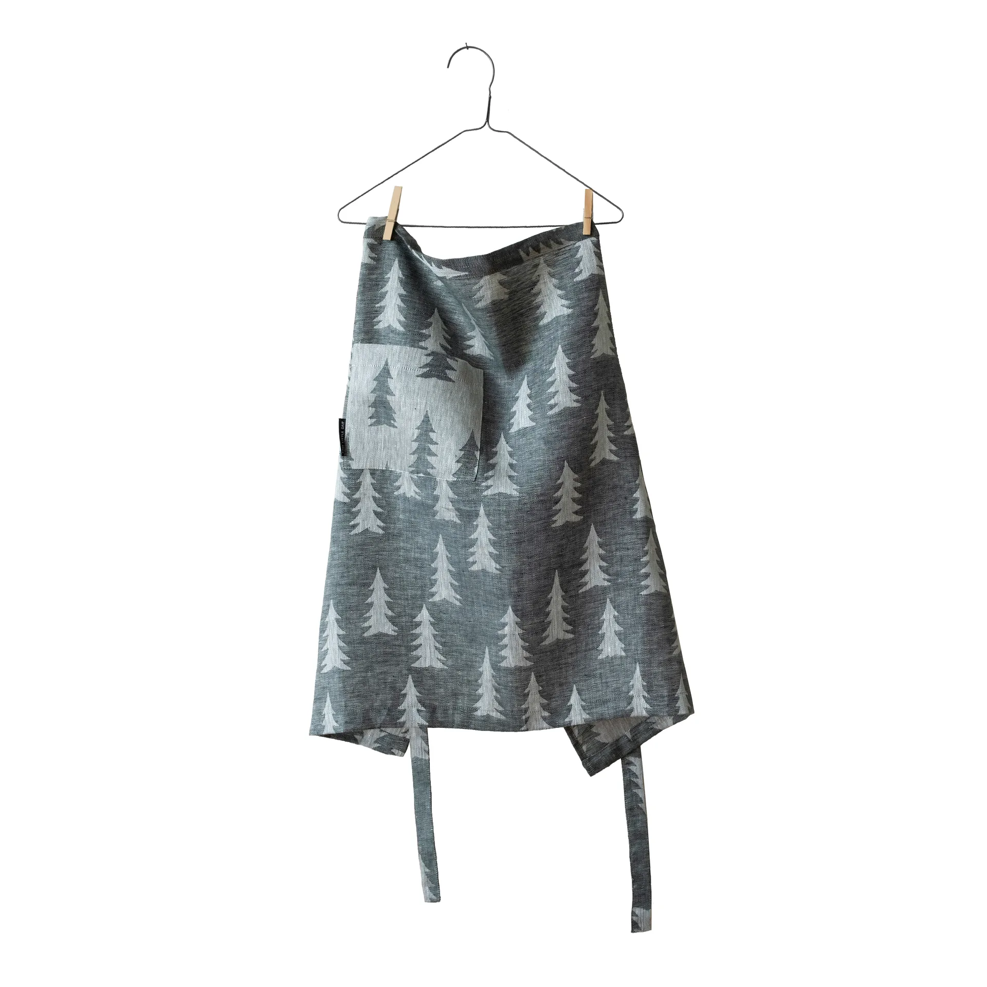 Tablier Gran, Vert-blanc Fine Little Day