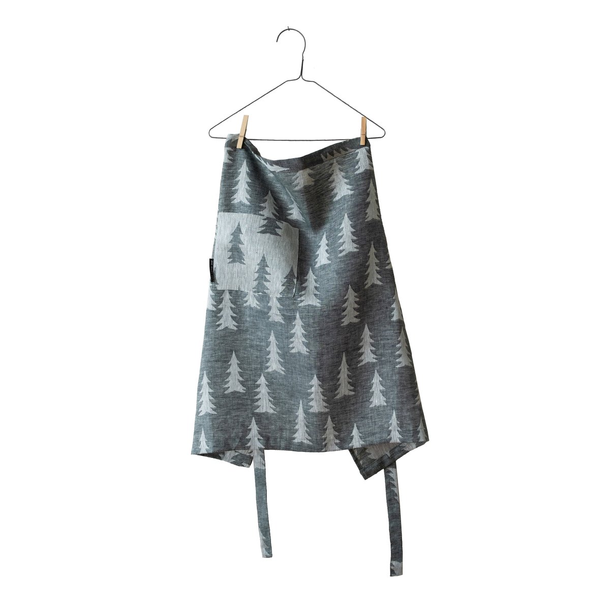 Fine Little Day Tablier Gran Vert-blanc | Design Scandinave | Tabliers | Gris