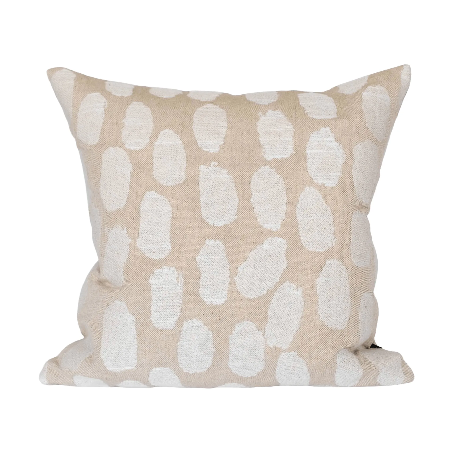 Taie Dots 48x48 cm, Blanc-naturel Fine Little Day