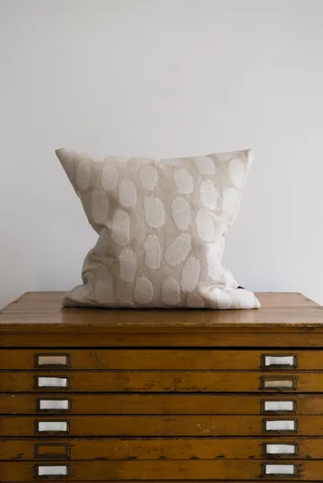 Taie Dots 48x48 cm - Blanc-naturel - Fine Little Day
