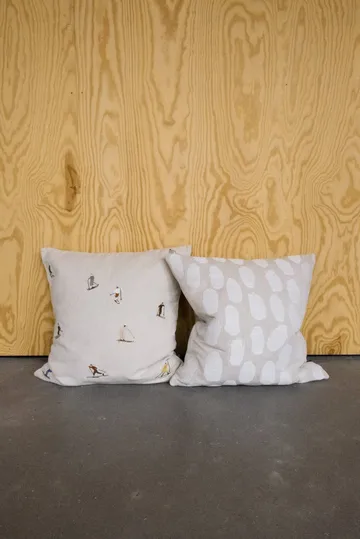 Taie Dots 48x48 cm - Blanc-naturel - Fine Little Day