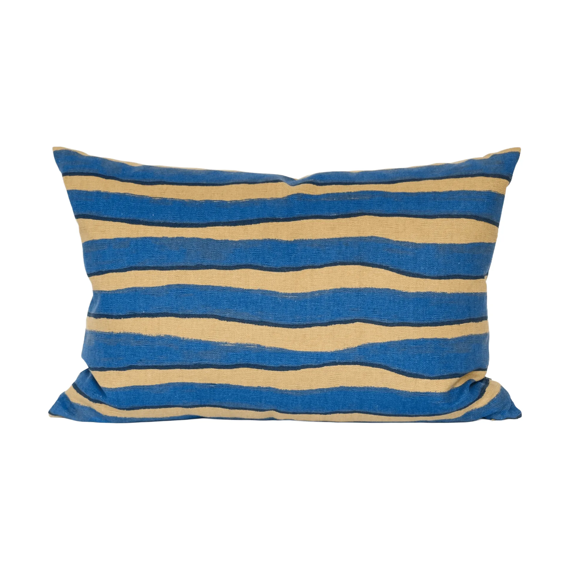 Taie Rand, Marron-bleu, 48x68 cm Fine Little Day