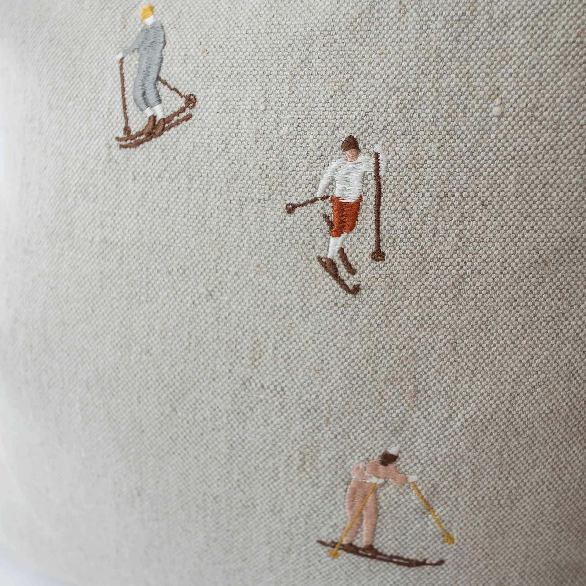Taie Skiers 48 x 48cm, Nature Fine Little Day