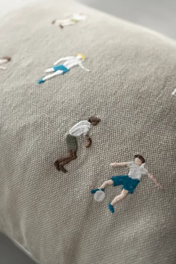Taie Soccer football 58x38 cm - Mix-nature - Fine Little Day
