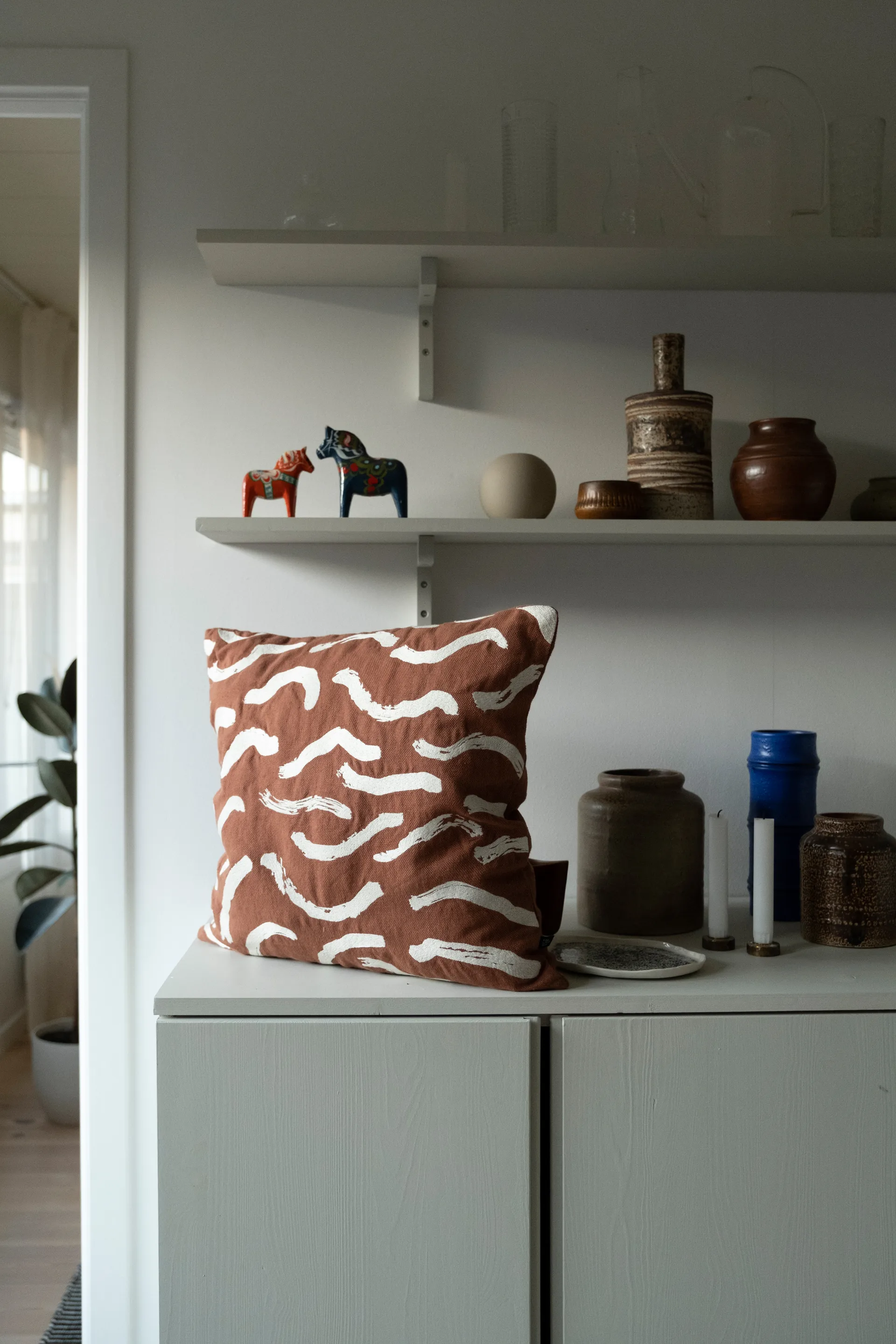 Taie Stim 48x48 cm, Terracotta Fine Little Day