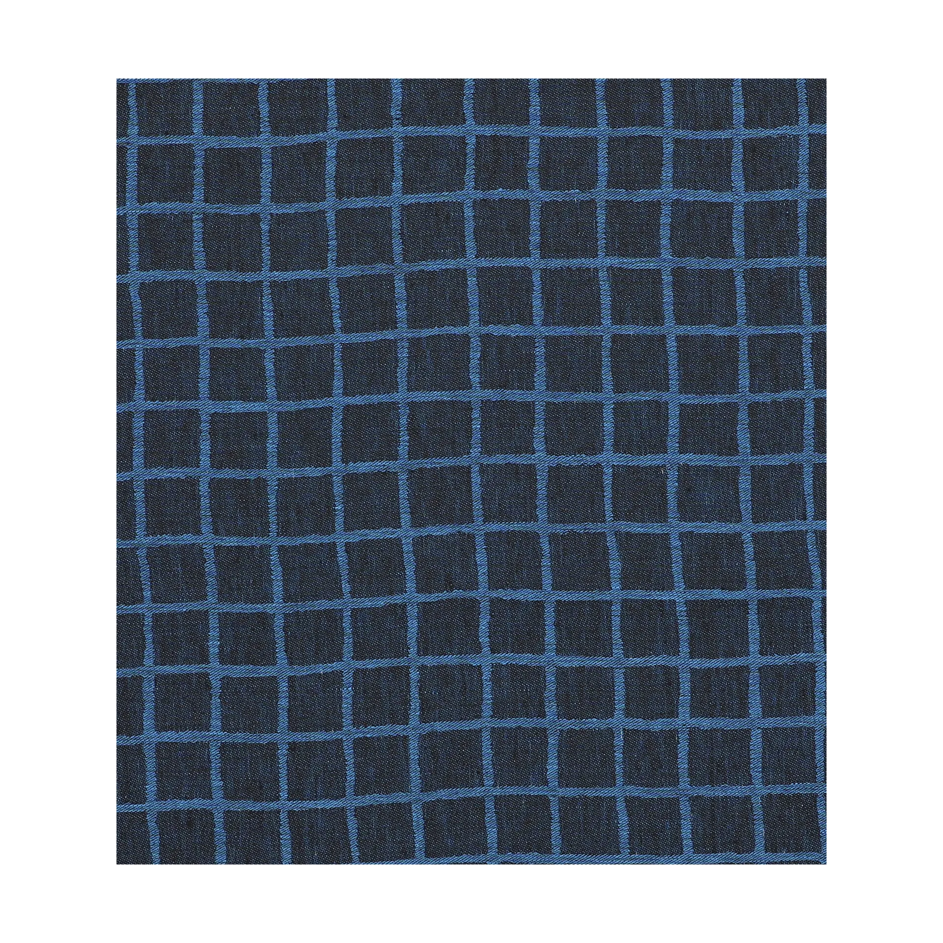 Tissu à carreaux, Blue-black Fine Little Day