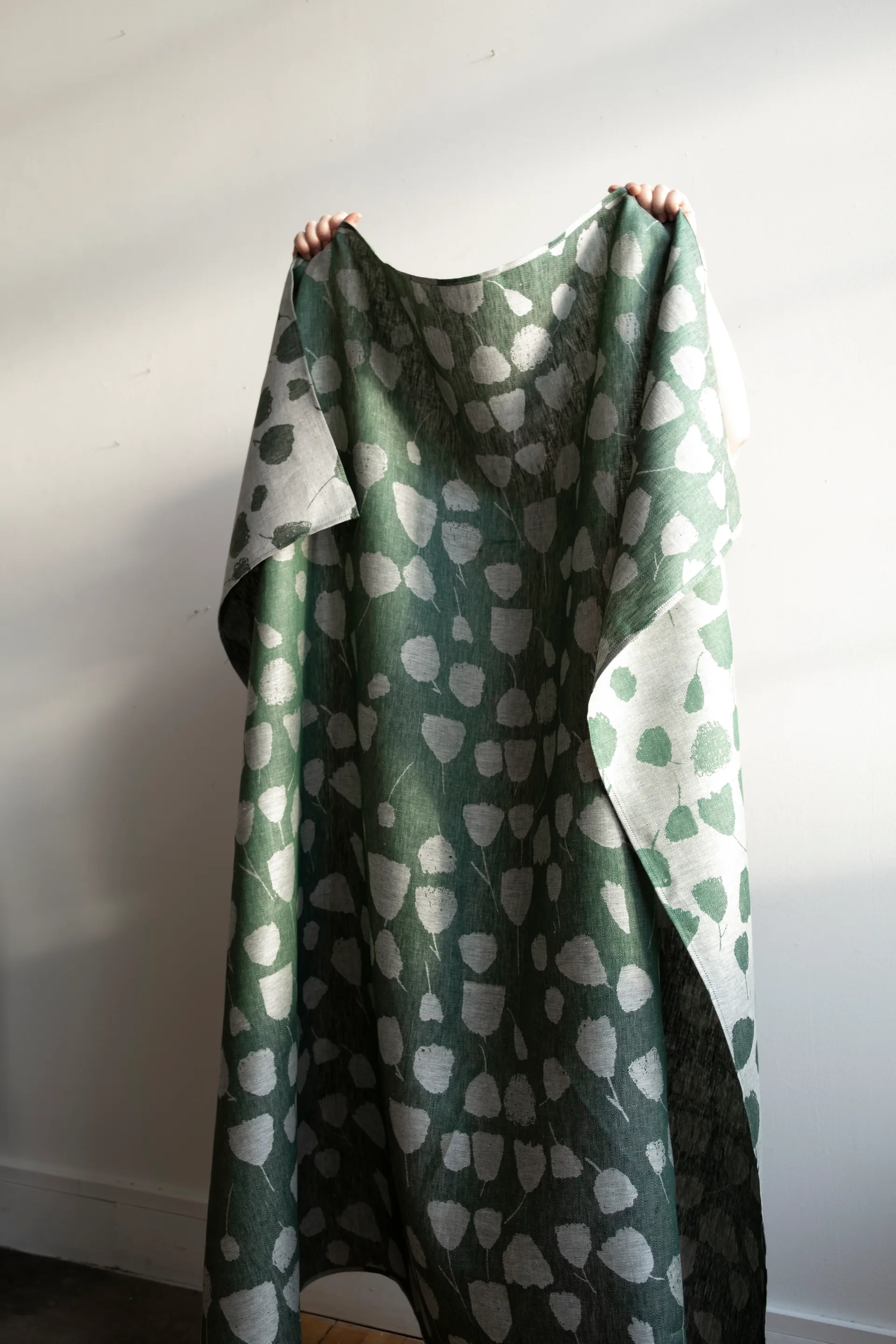 Tissu Bouquet, Vert-off white Fine Little Day