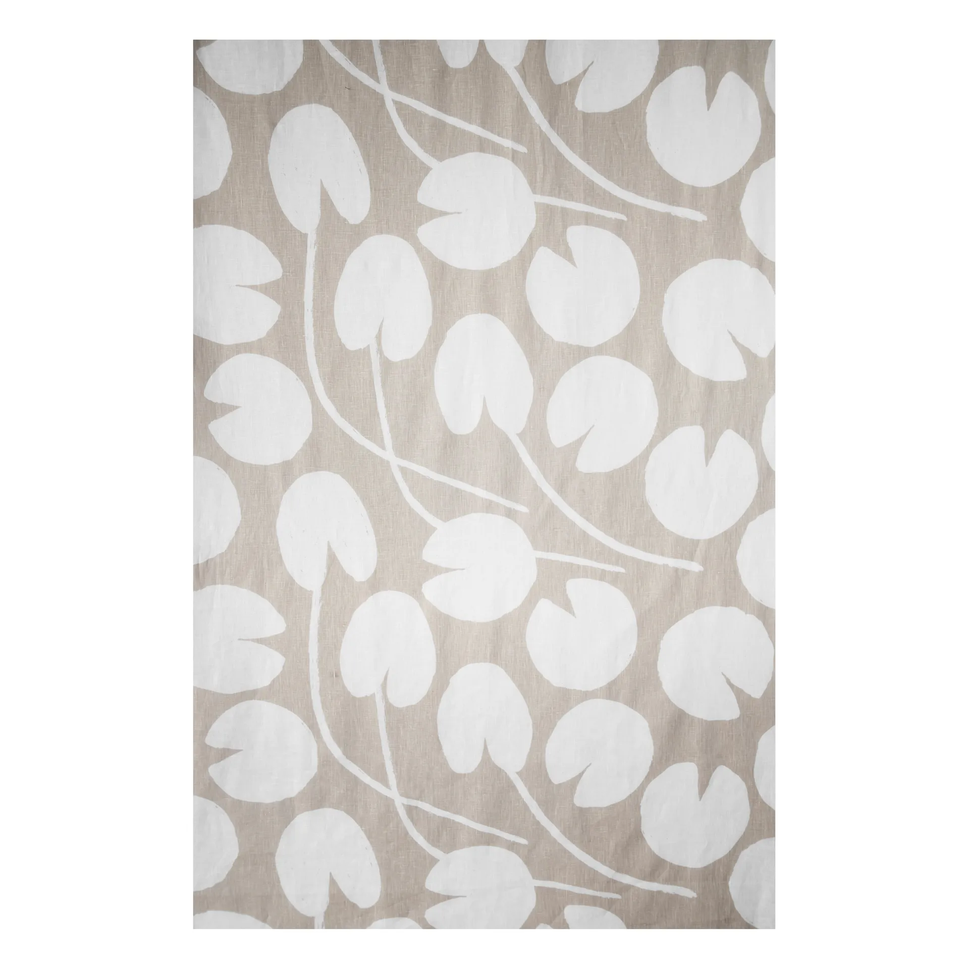 Tissu Water lilies, Sable-blanc Fine Little Day