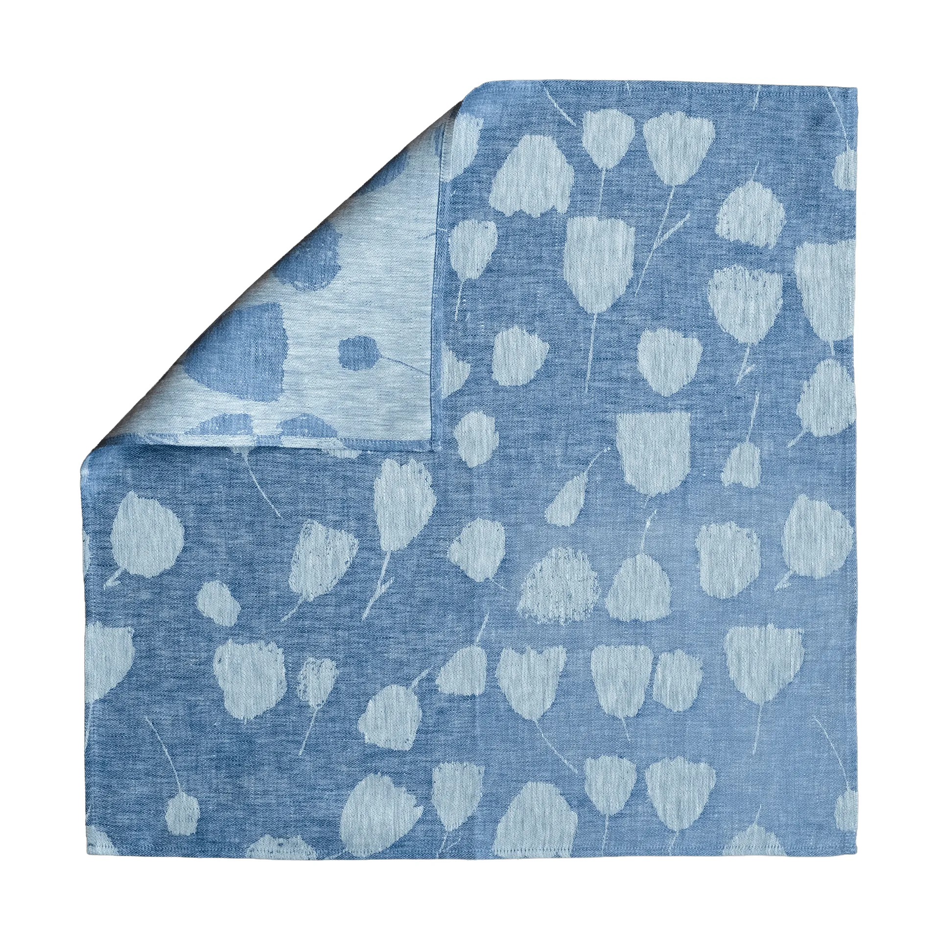 Torchon Bouquet 58x58 cm, Bleu-offwhite Fine Little Day
