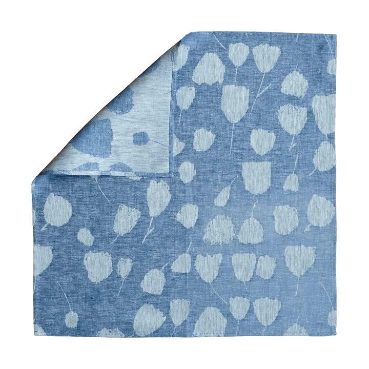 Torchon Bouquet 58x58 cm - Bleu-offwhite - Fine Little Day
