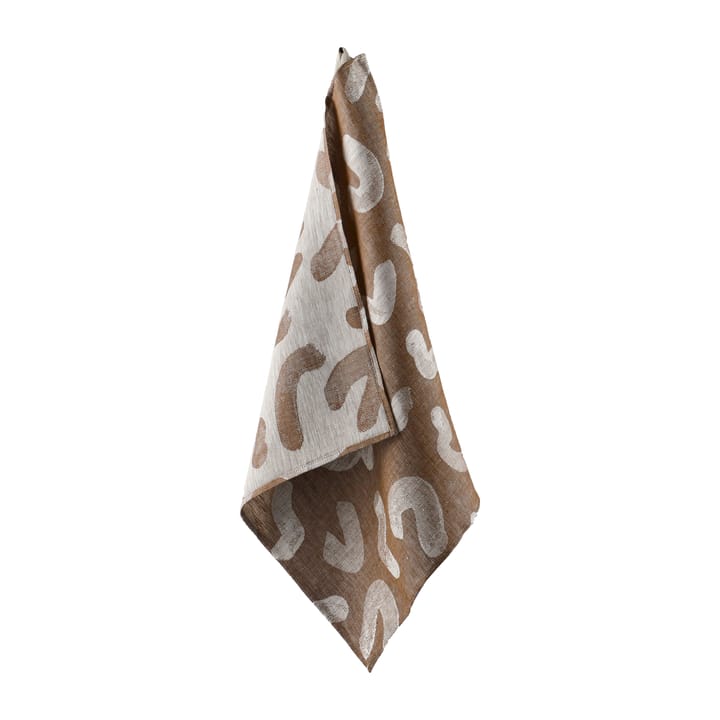 Torchon Udon 58x58 cm, Marron Fine Little Day