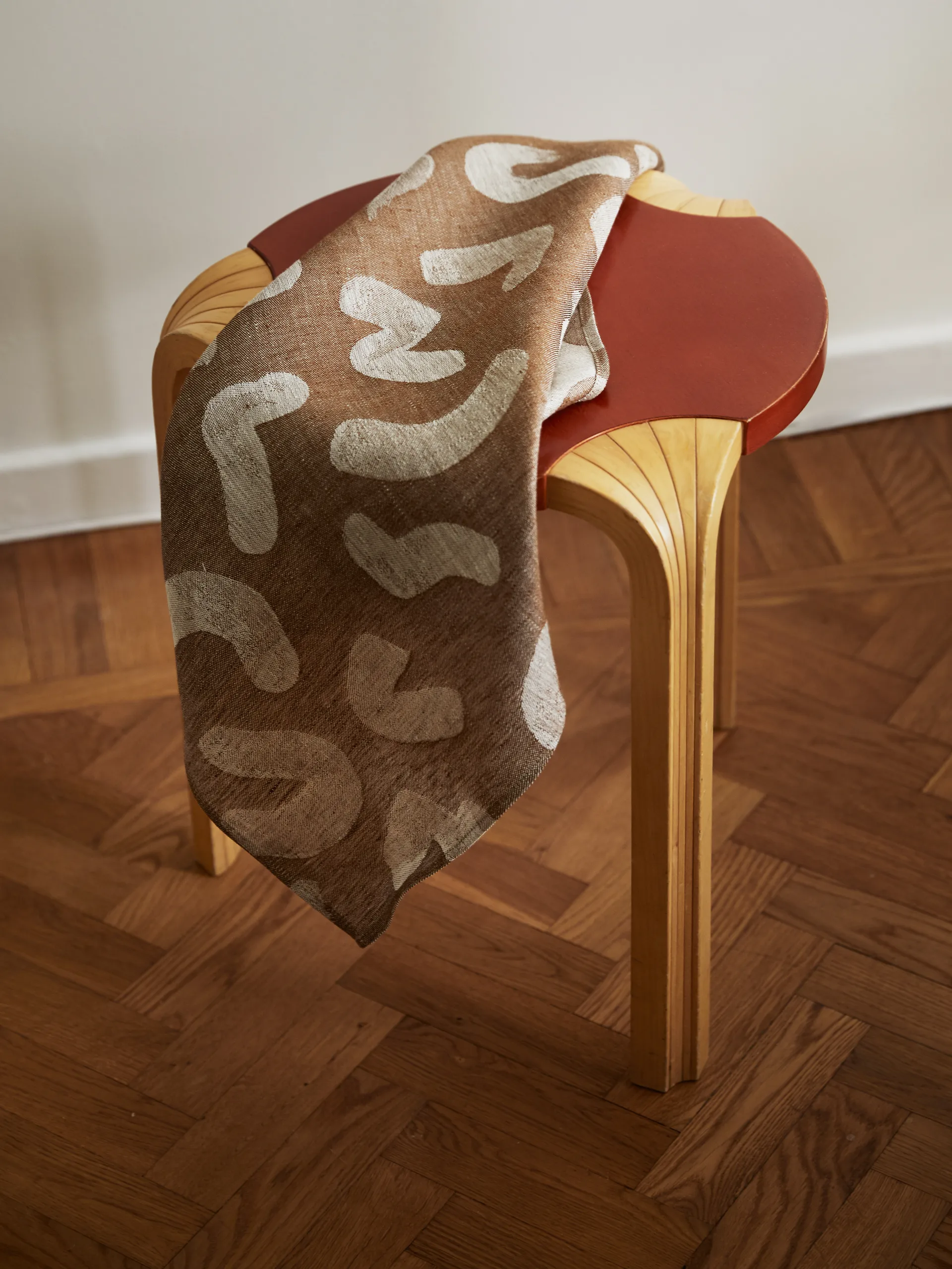 Torchon Udon 58x58 cm, Marron Fine Little Day