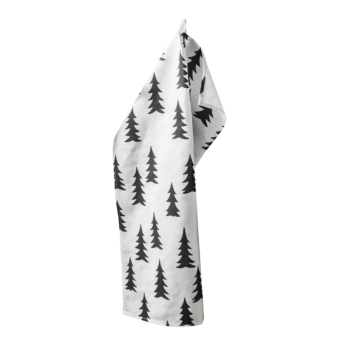 Fine Little Day Torchons Gran blanc-noir | Design Scandinave | Torchons | Noir