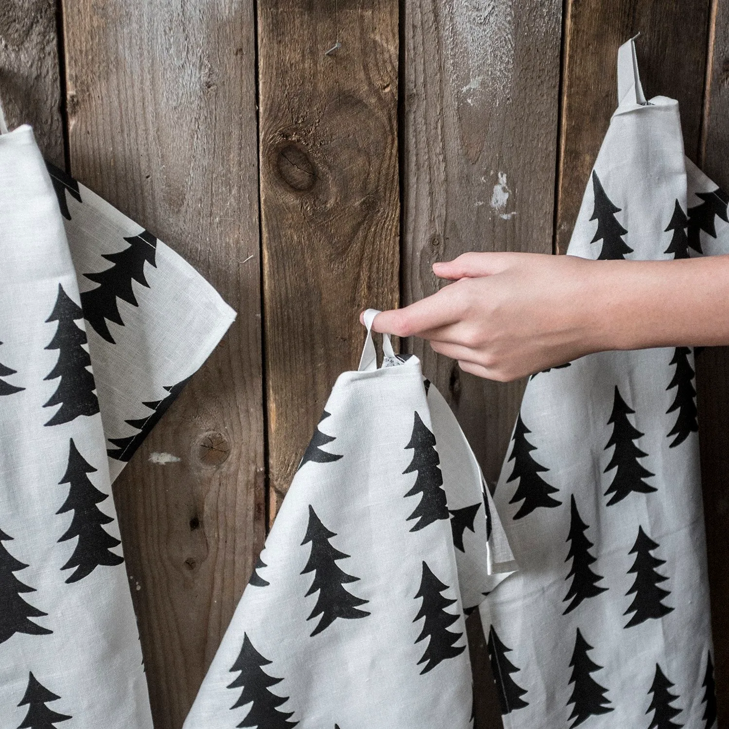 Torchons Gran, blanc-noir Fine Little Day