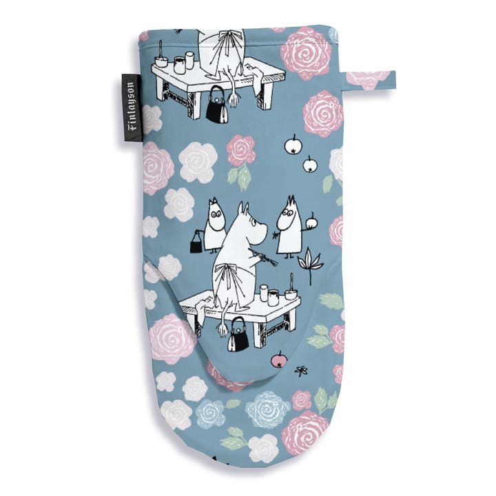 Gant de cuisine Moominmamman rêve éveillé, Bleu foncé - Rose Finlayson