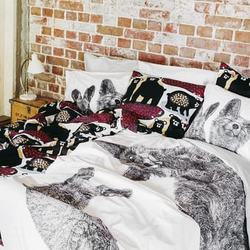 Housse de couette et taie d'oreiller Villipedot - Noir-blanc - Finlayson