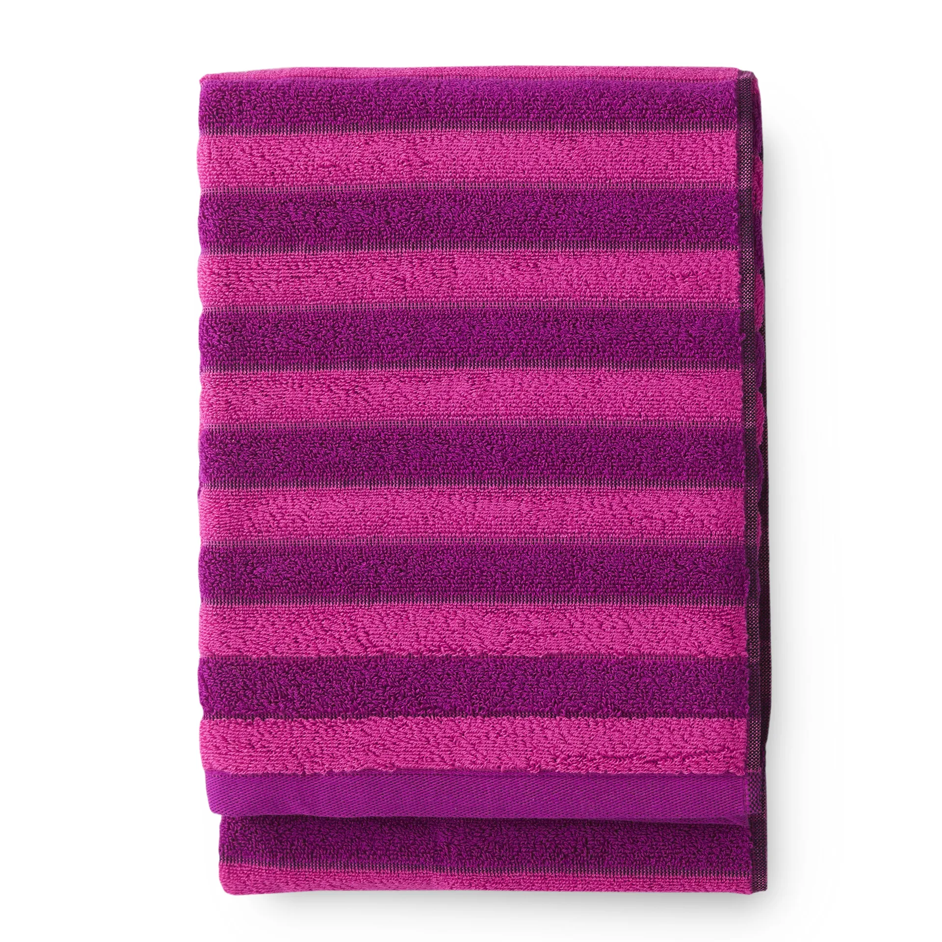 Serviette de bain Reiluraita 70x150 cm, rose-fuchsia Finlayson