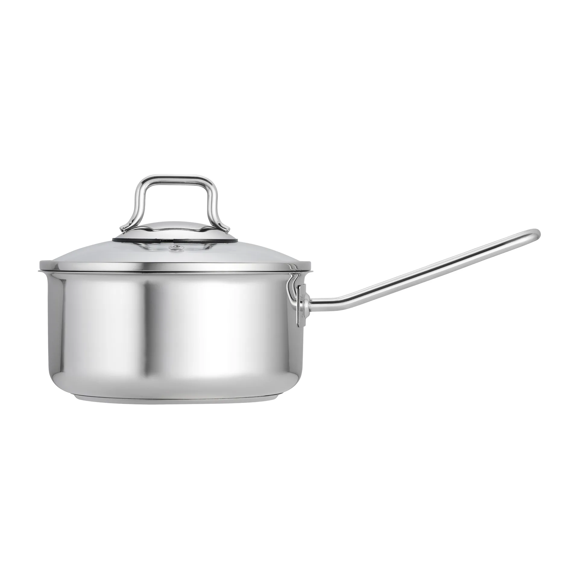 Batterie de cuisine Fiskars avec couvercle en verre 3 Pièces, Acier inoxydable Fiskars