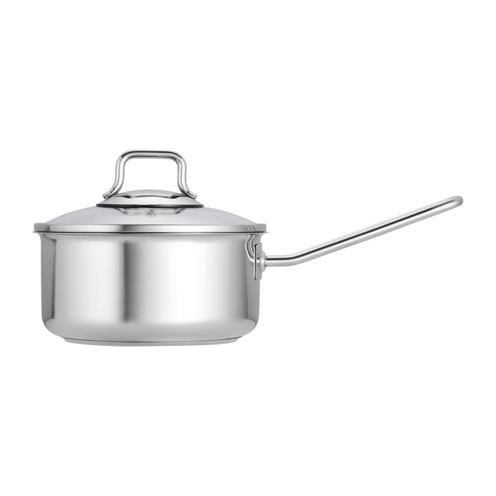 Batterie de cuisine Fiskars avec couvercle en verre 3 Pièces, Acier inoxydable Fiskars
