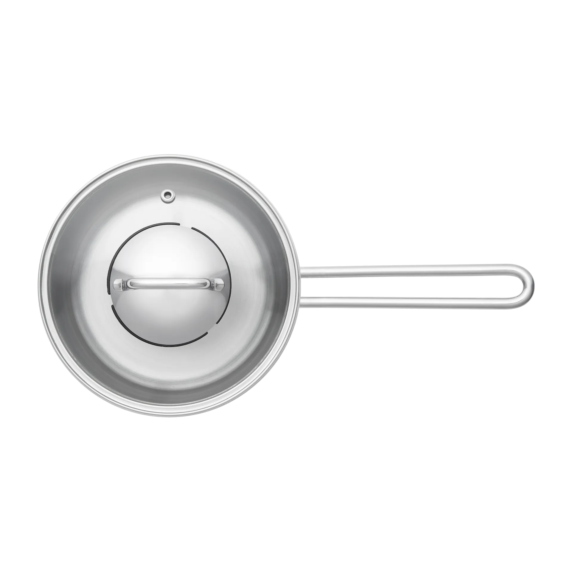 Batterie de cuisine Fiskars avec couvercle en verre 3 Pièces, Acier inoxydable Fiskars