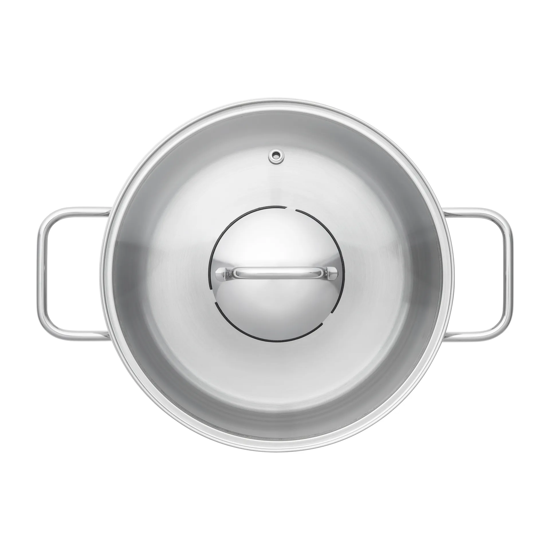 Batterie de cuisine Fiskars avec couvercle en verre 3 Pièces, Acier inoxydable Fiskars