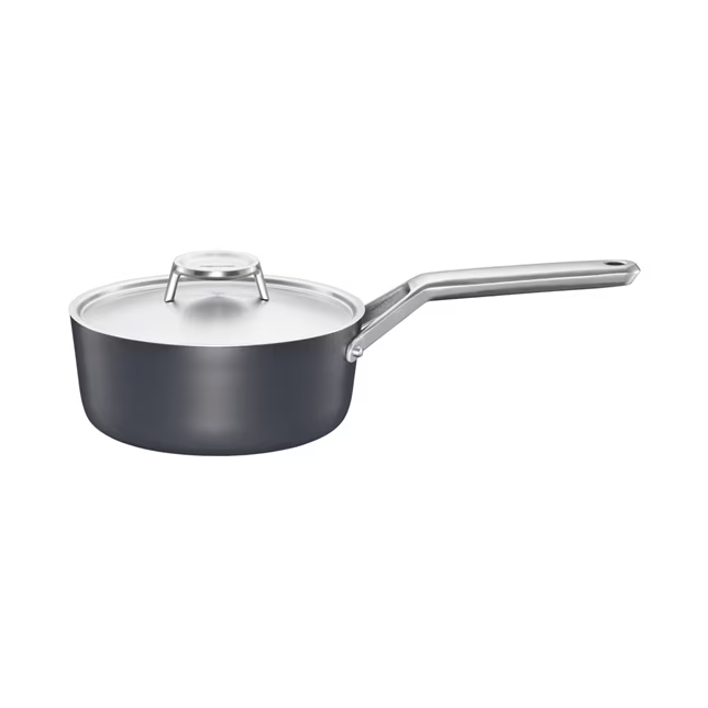 Fiskars Casserole à couvercle Taiten 1,6 l Noir